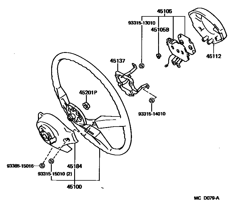 4504 — STEERING WHEEL