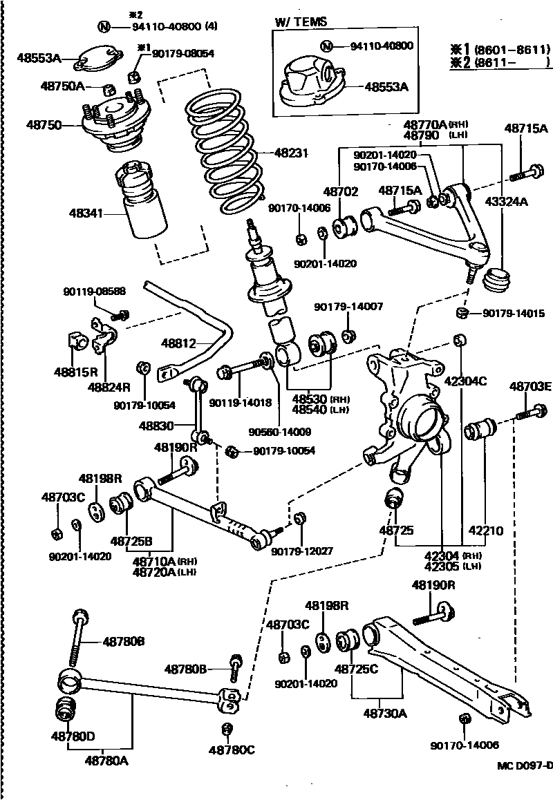4804 — REAR SPRING & SHOCK ABSORBER