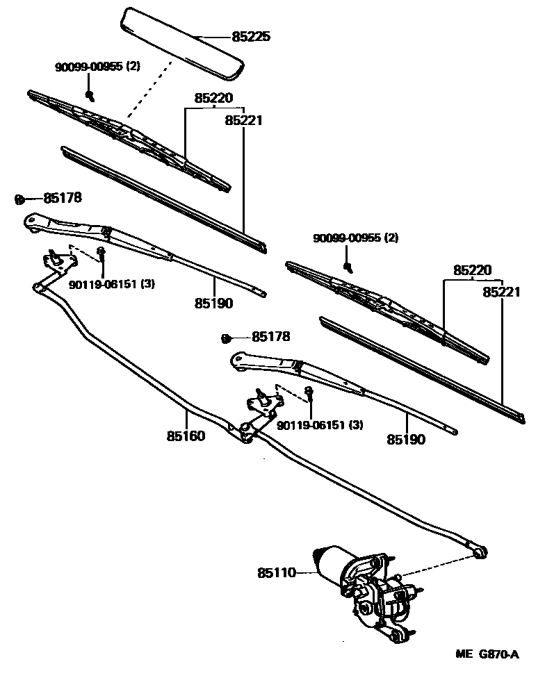 8501 — WINDSHIELD WIPER