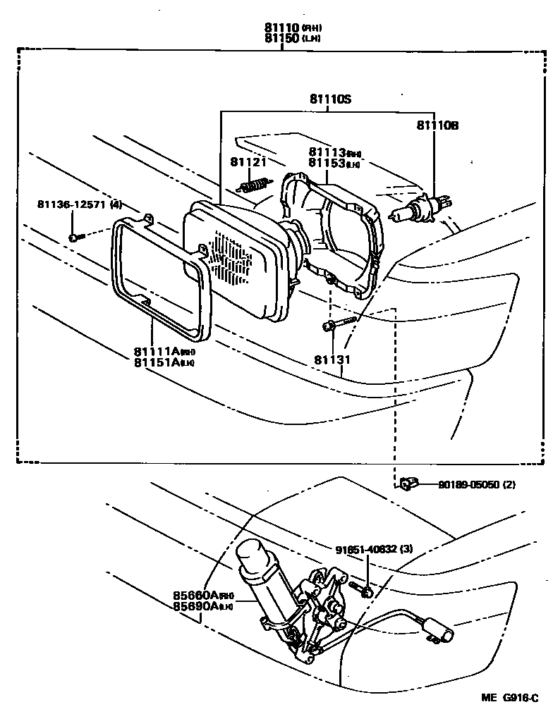 8101 — HEADLAMP