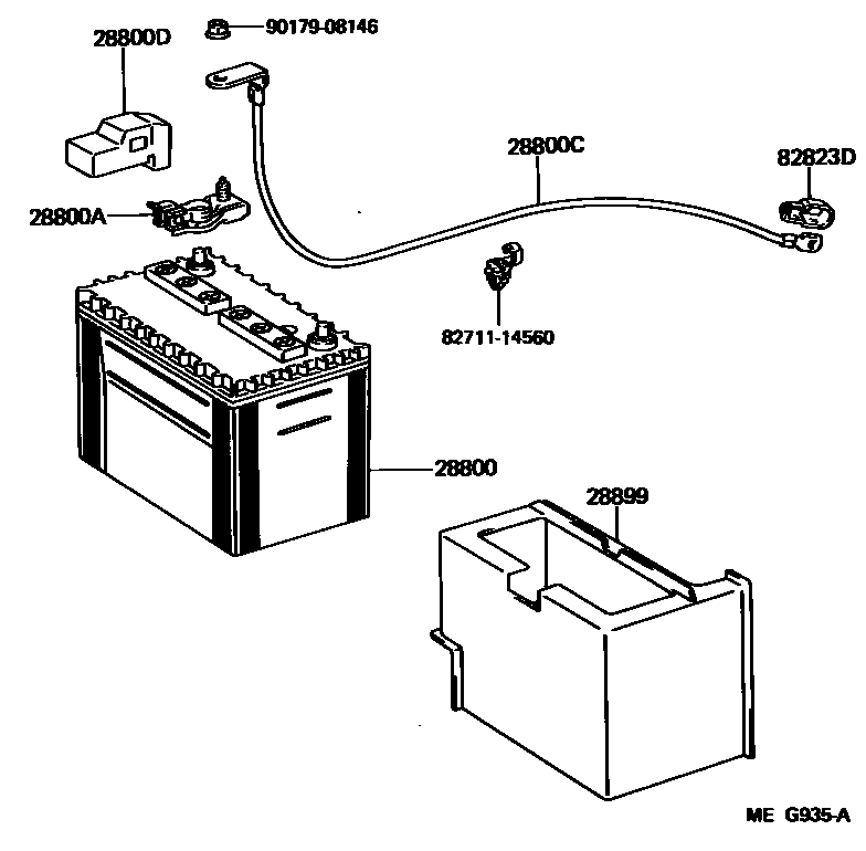 8201 — BATTERY & BATTERY CABLE