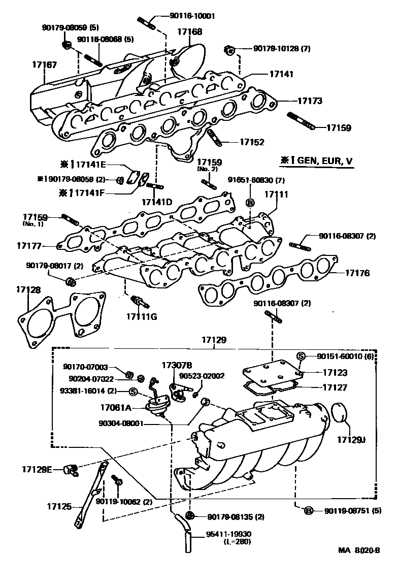 1701 — MANIFOLD