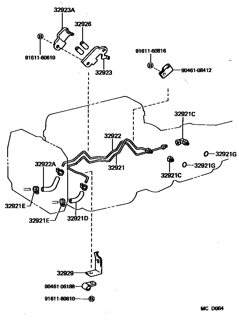 3514 — OIL COOLER & TUBE (ATM)
