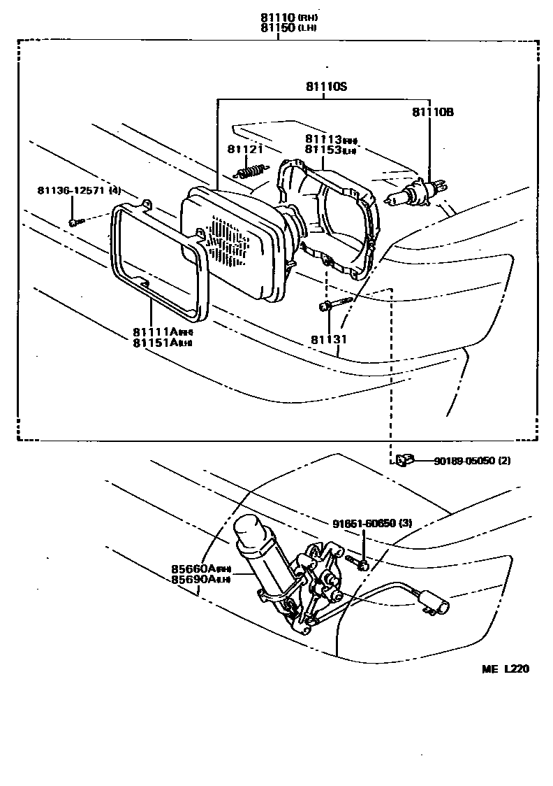 8101 — HEADLAMP
