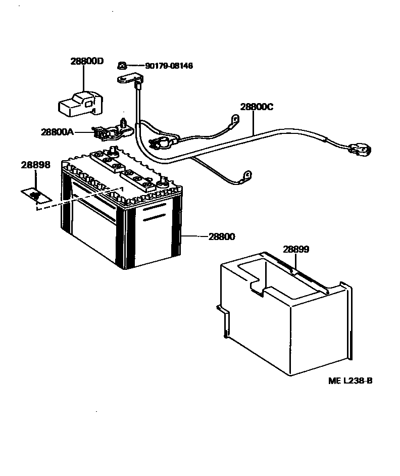 8201 — BATTERY & BATTERY CABLE