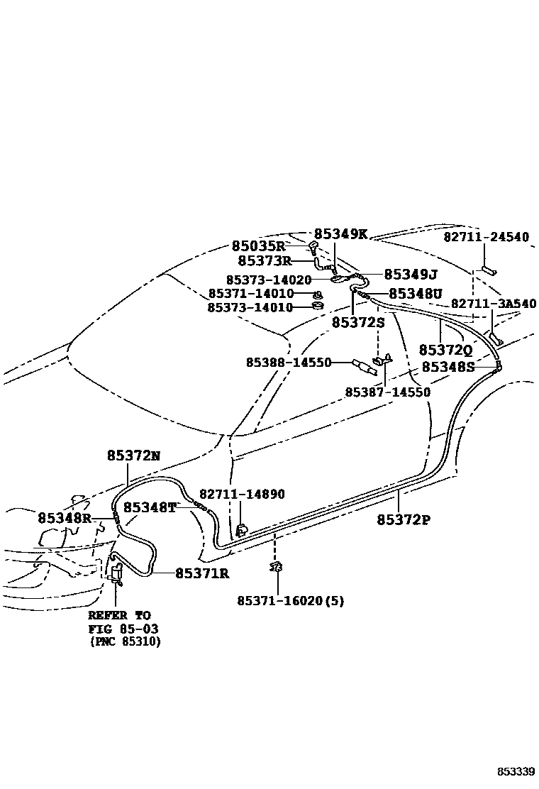 8504 — REAR WASHER