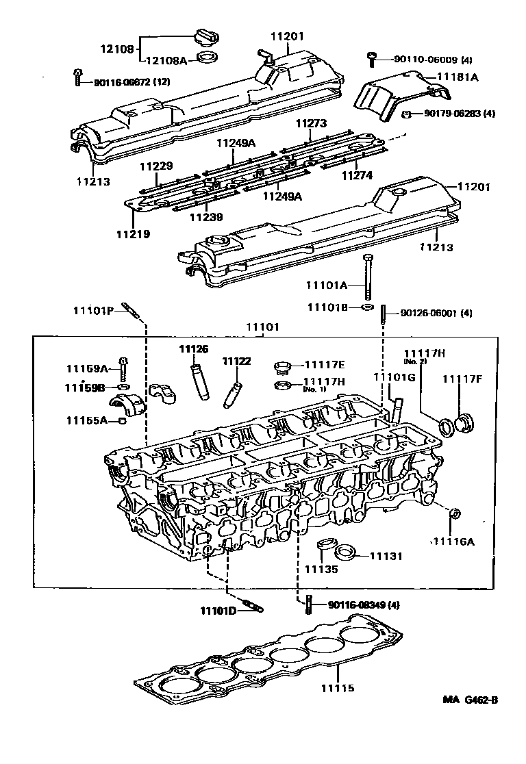 1104 — CYLINDER HEAD