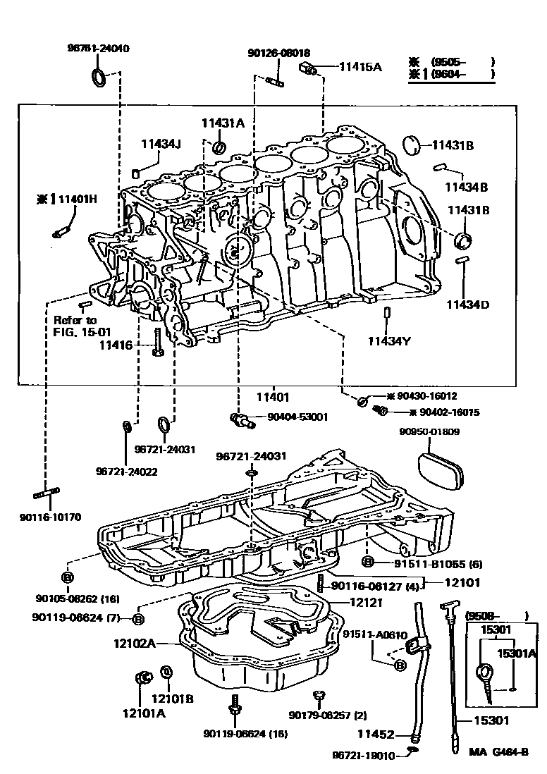 1105 — CYLINDER BLOCK