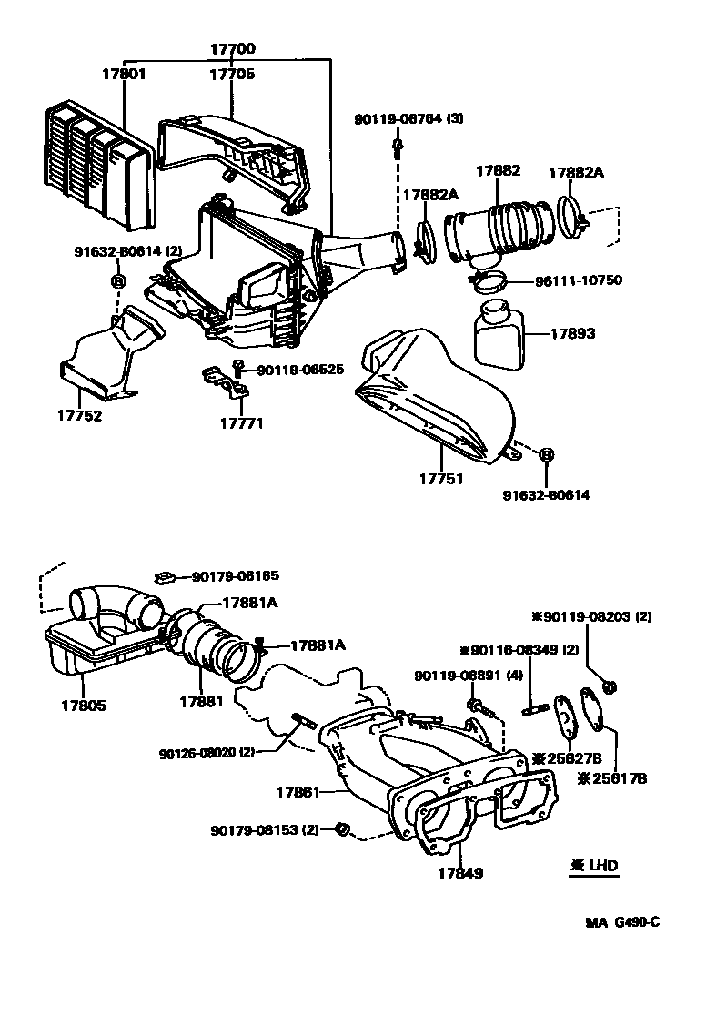 1703 — AIR CLEANER
