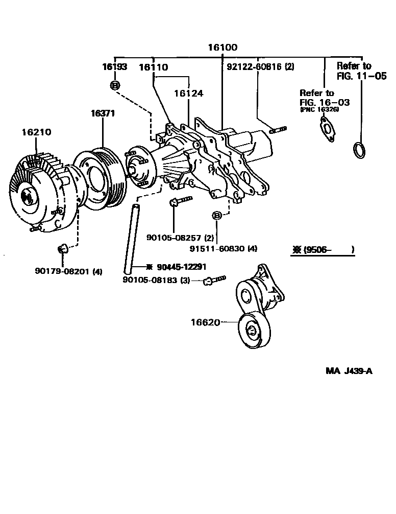 1601 — WATER PUMP