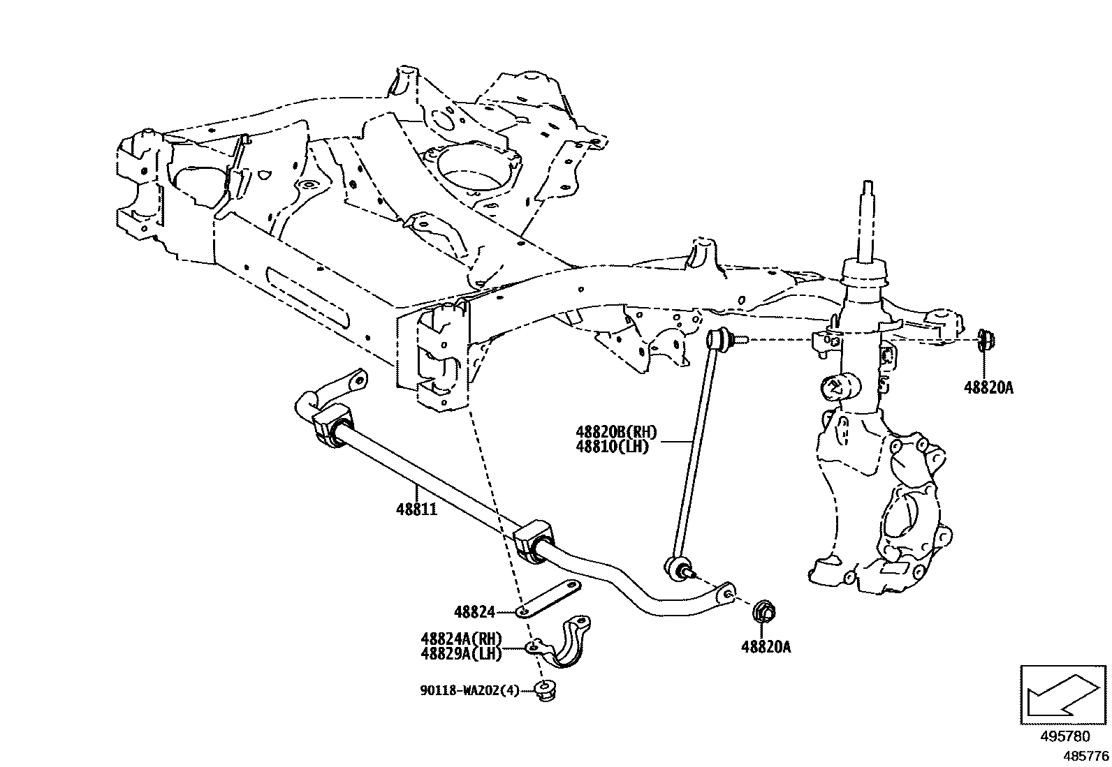 4803 — FRONT SPRING & SHOCK ABSORBER