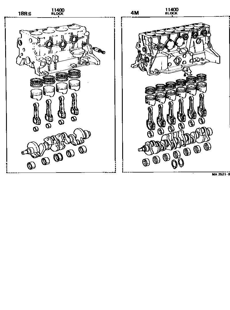 1102 — SHORT BLOCK ASSEMBLY
