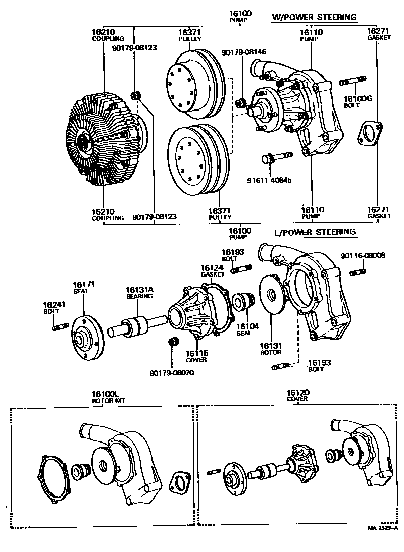 1601 — WATER PUMP