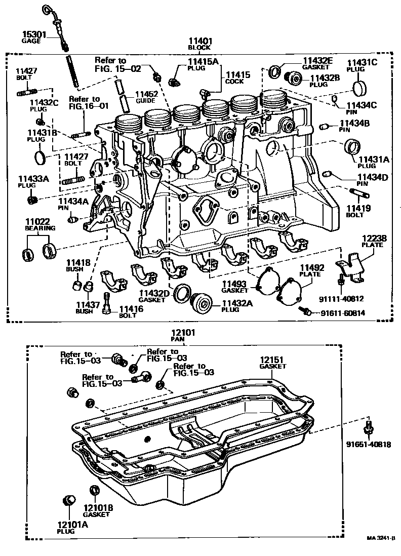 1105 — CYLINDER BLOCK