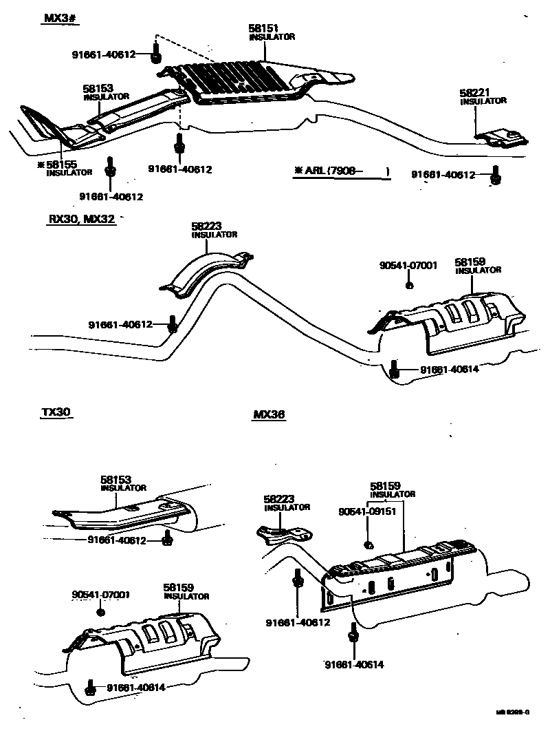 5802 — FLOOR INSULATOR