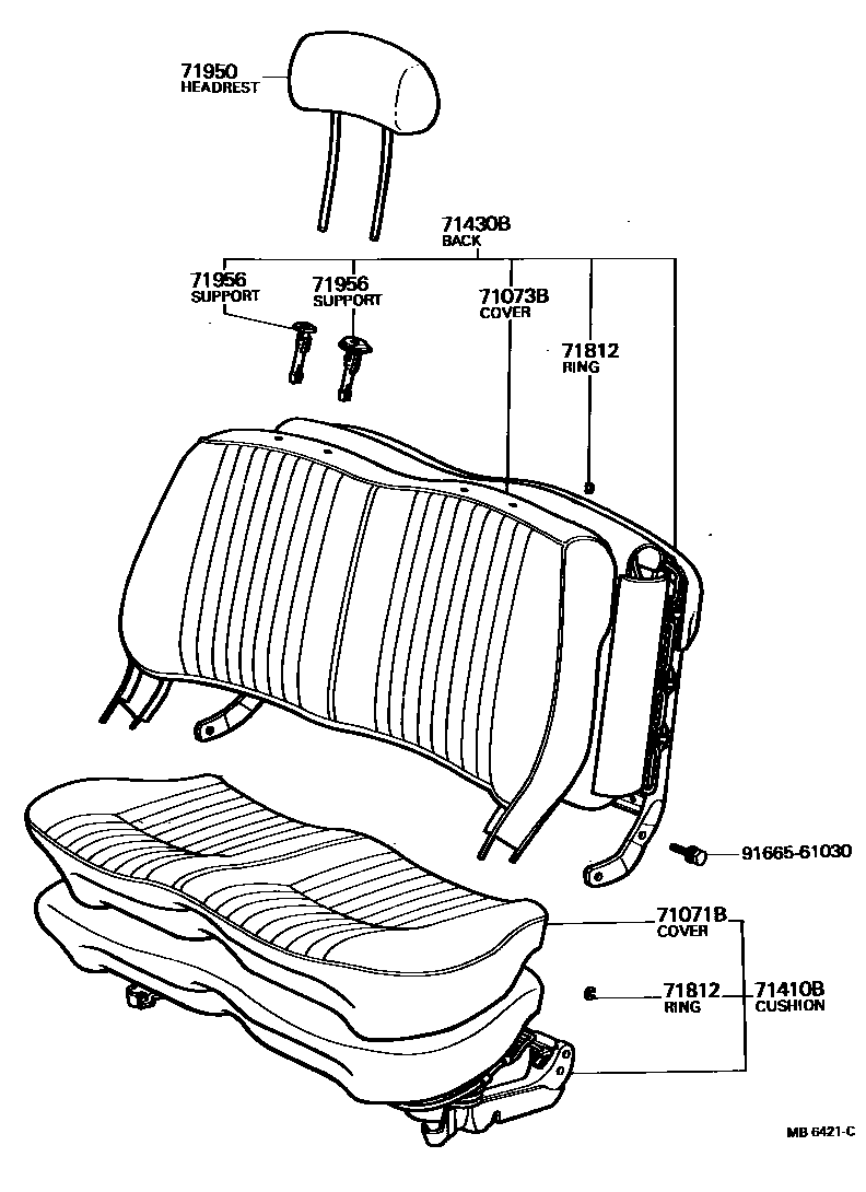 7101 — FRONT SEAT & SEAT TRACK