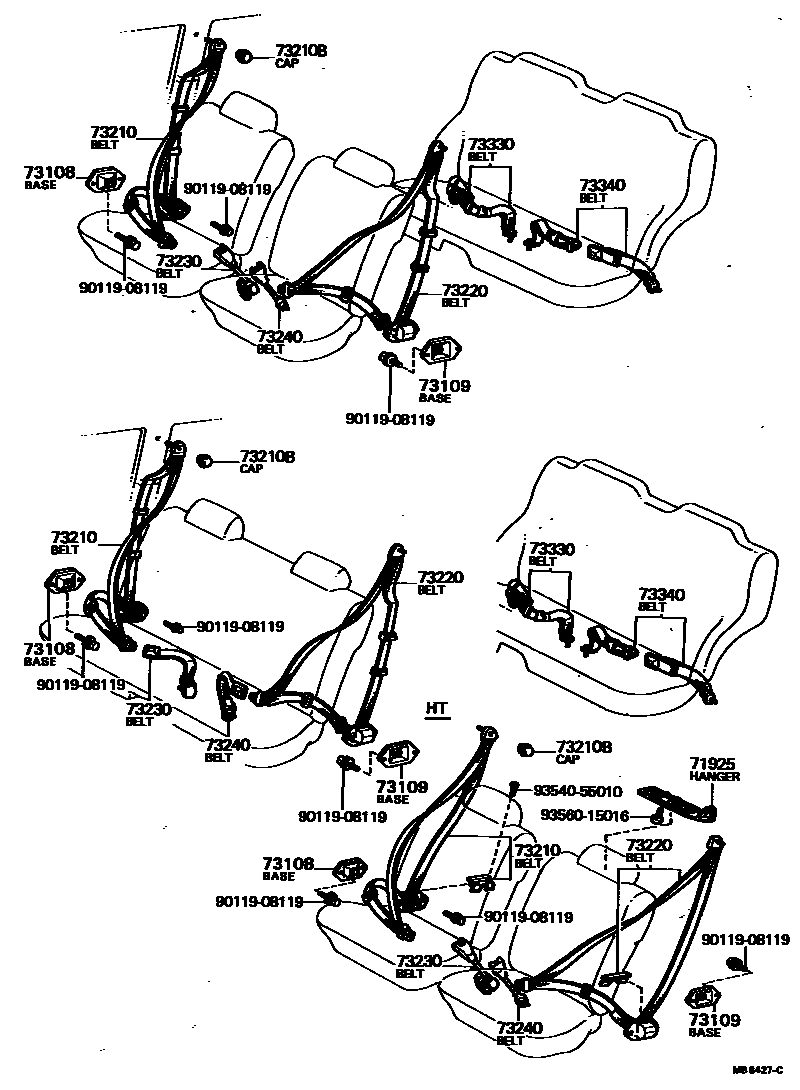 7104 — SEAT BELT & CHILD RESTRAINT SEAT