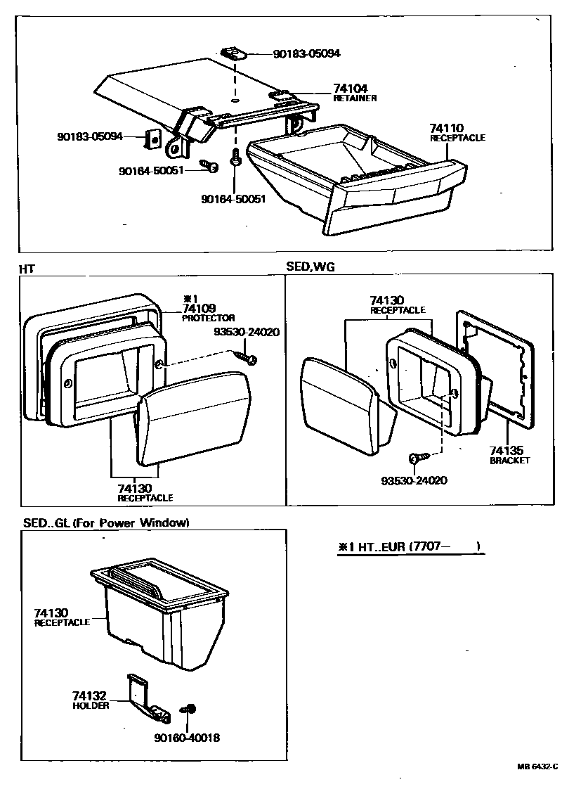 7404 — ASH RECEPTACLE