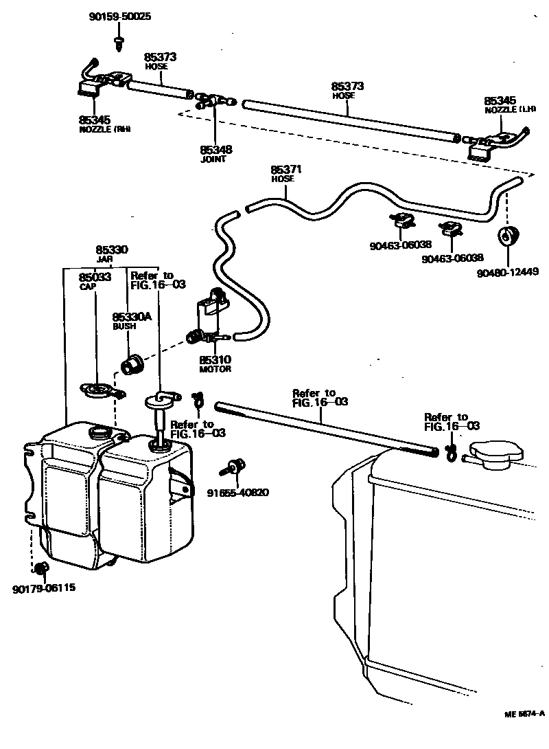 8503 — WINDSHIELD WASHER