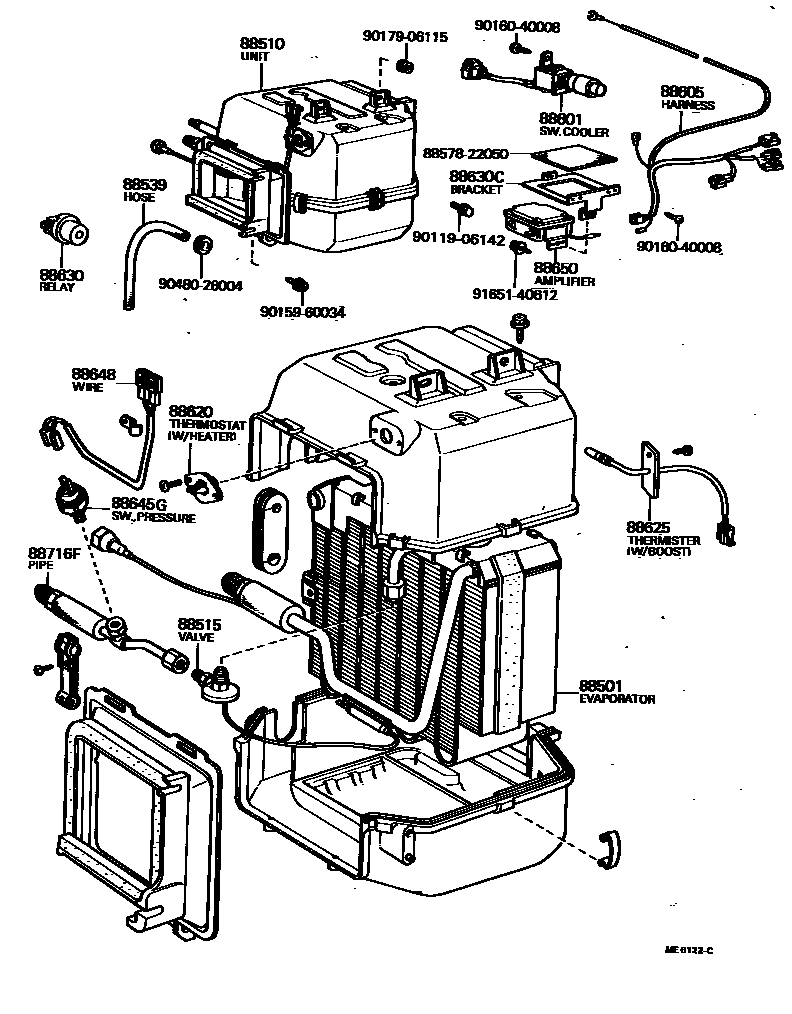 8714 — HEATING & AIR CONDITIONING - COOLER UNIT