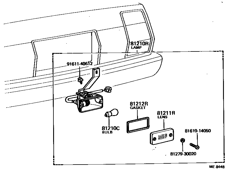 8116 — REAR FOG LAMP