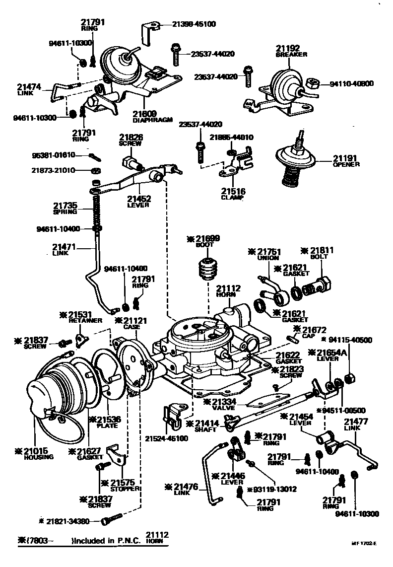 2103 — CARBURETOR