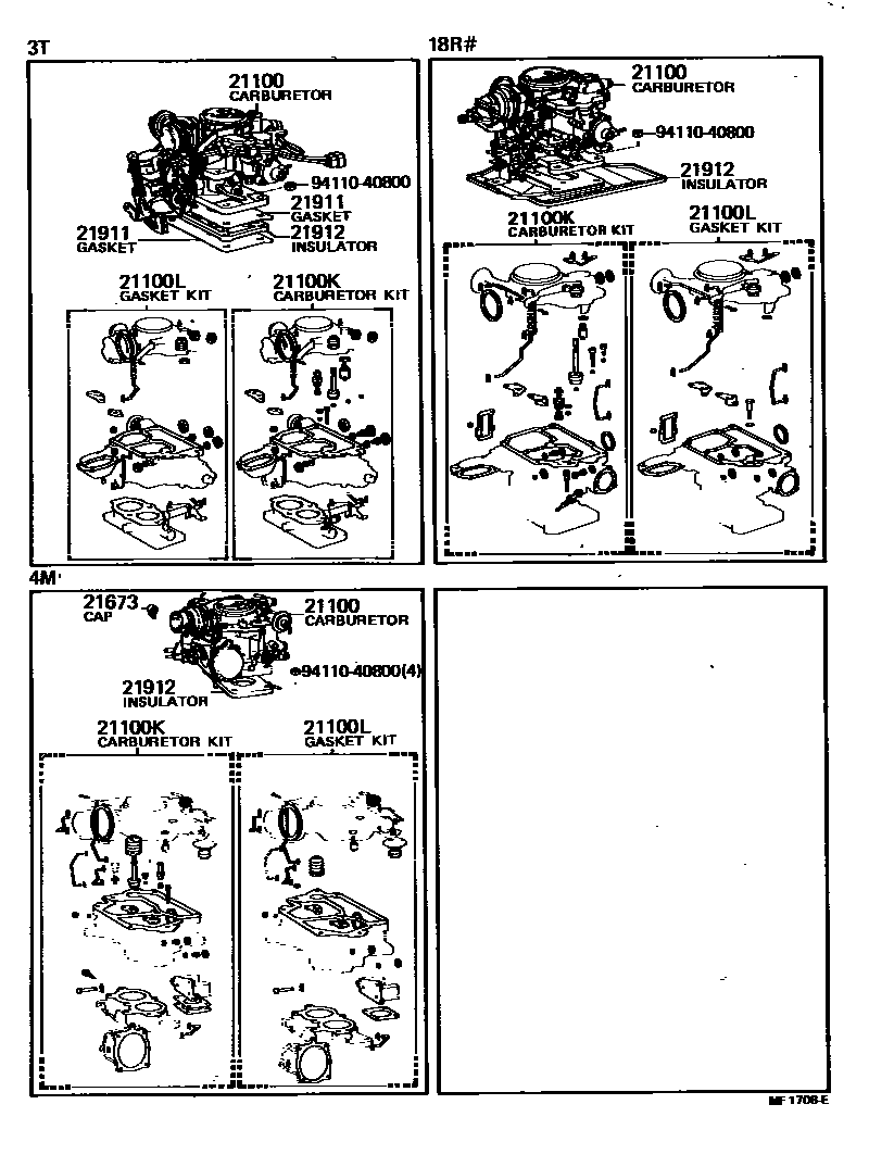 2102 — CARBURETOR ASSEMBLY
