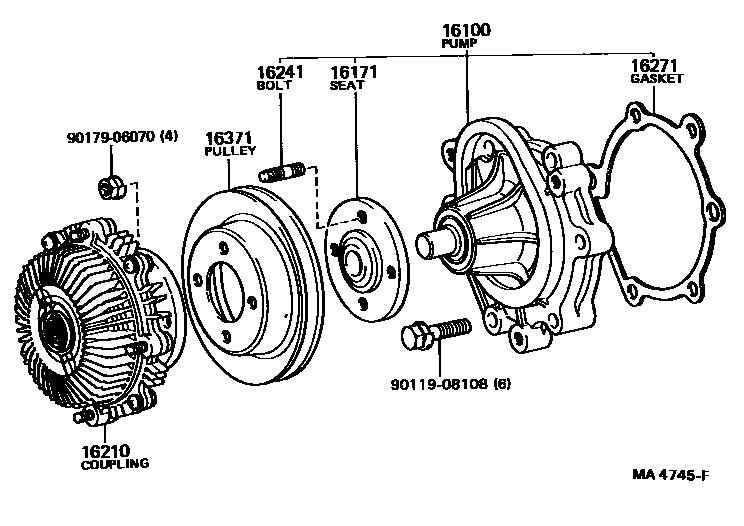 1601 — WATER PUMP