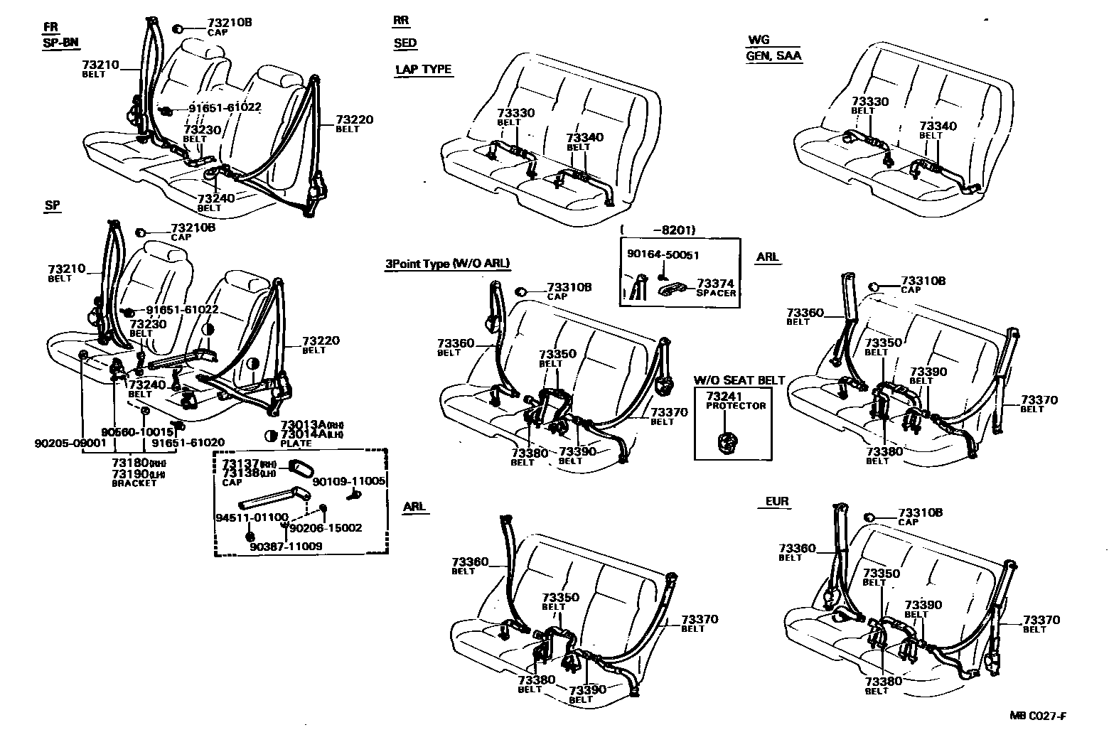 7104 — SEAT BELT & CHILD RESTRAINT SEAT