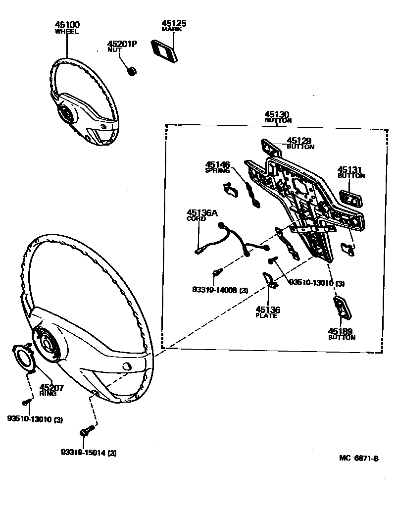 4504 — STEERING WHEEL
