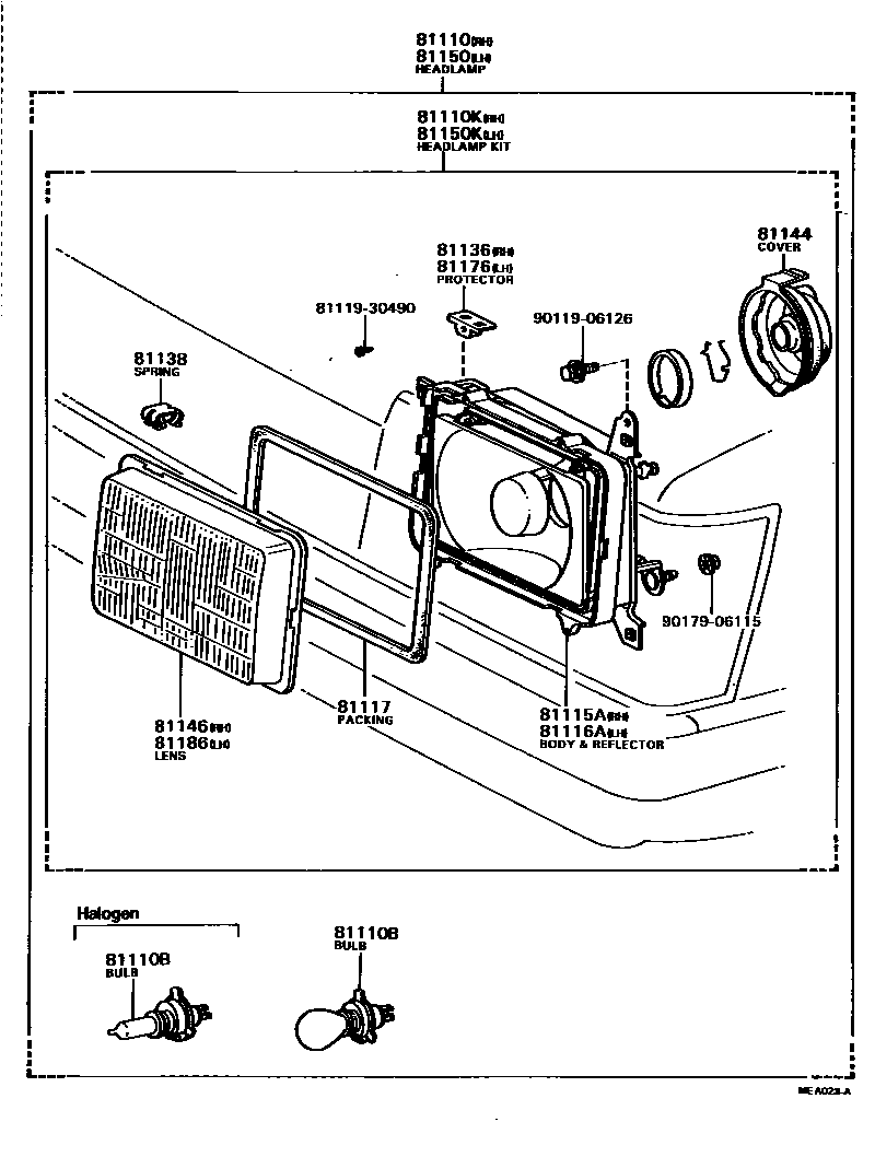 8101 — HEADLAMP