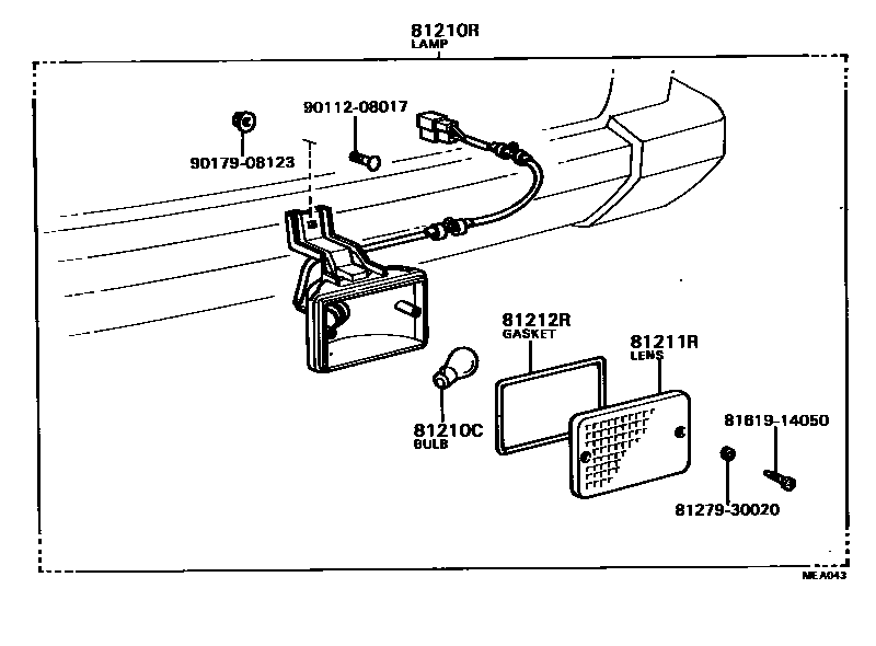 8116 — REAR FOG LAMP