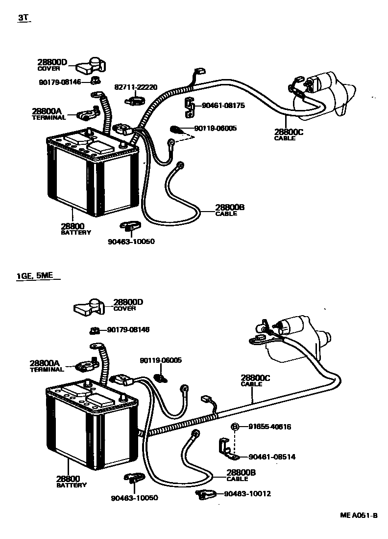 8201 — BATTERY & BATTERY CABLE