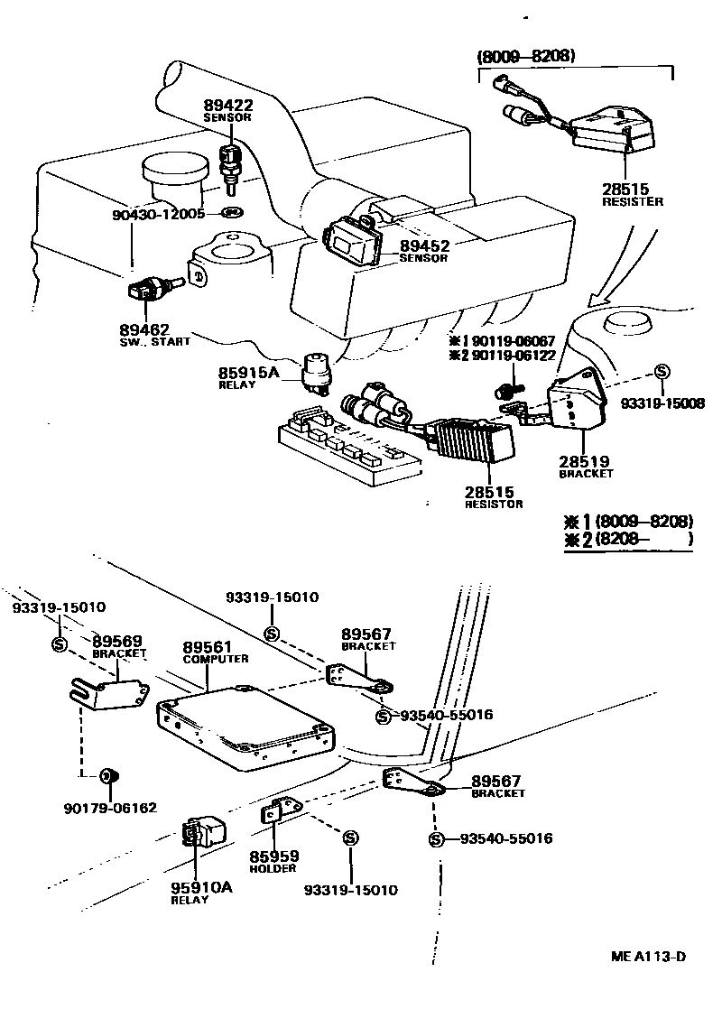 8404 — ELECTRONIC FUEL INJECTION SYSTEM
