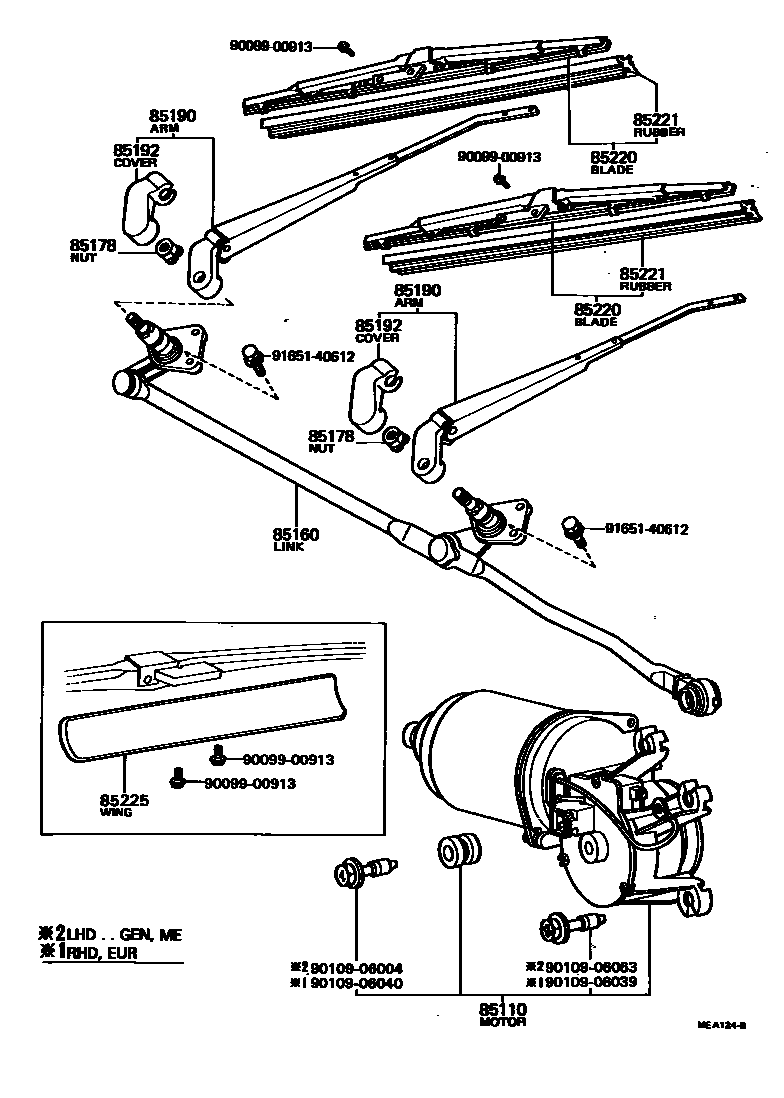 8501 — WINDSHIELD WIPER