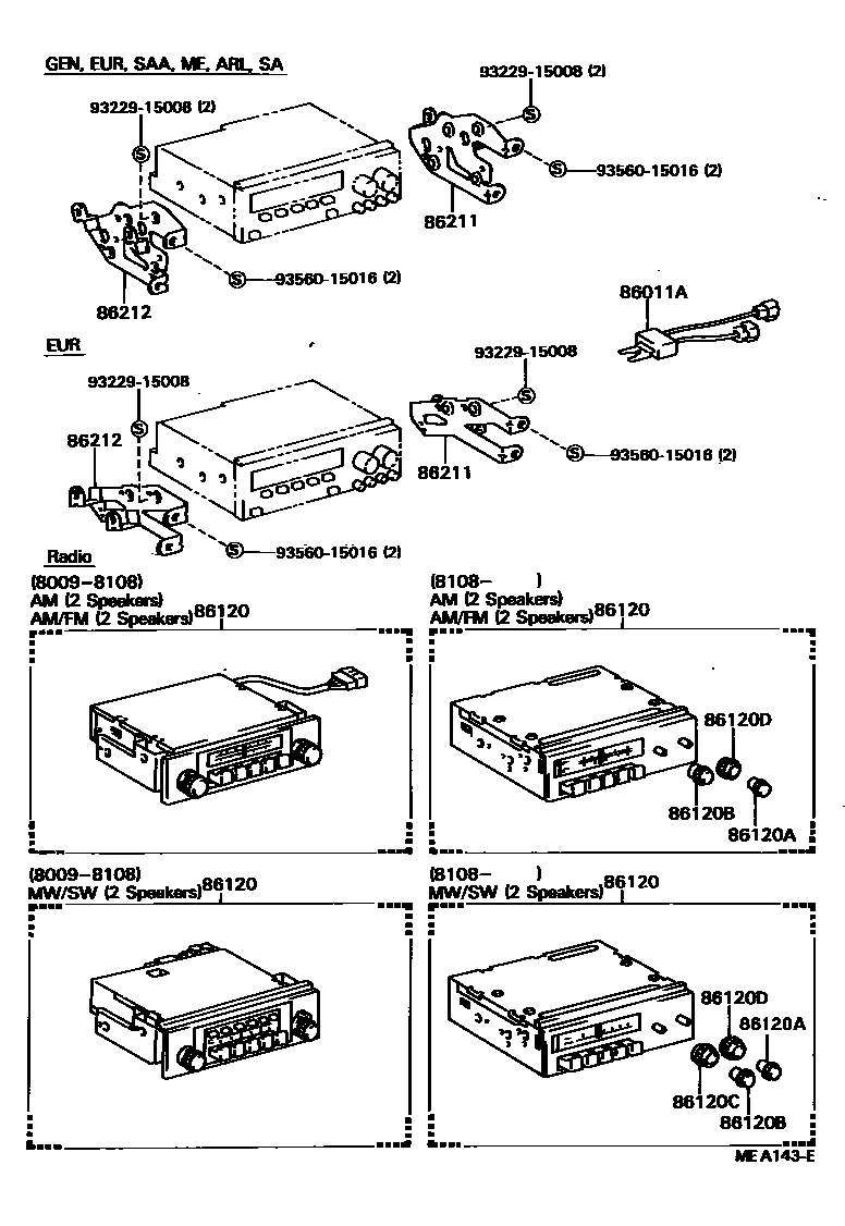 8601 — RADIO RECEIVER & AMPLIFIER & CONDENSER