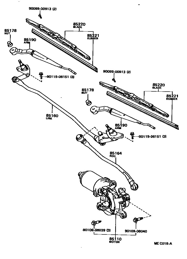 8501 — WINDSHIELD WIPER