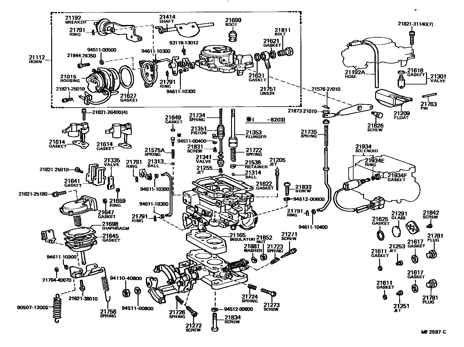 2103 — CARBURETOR