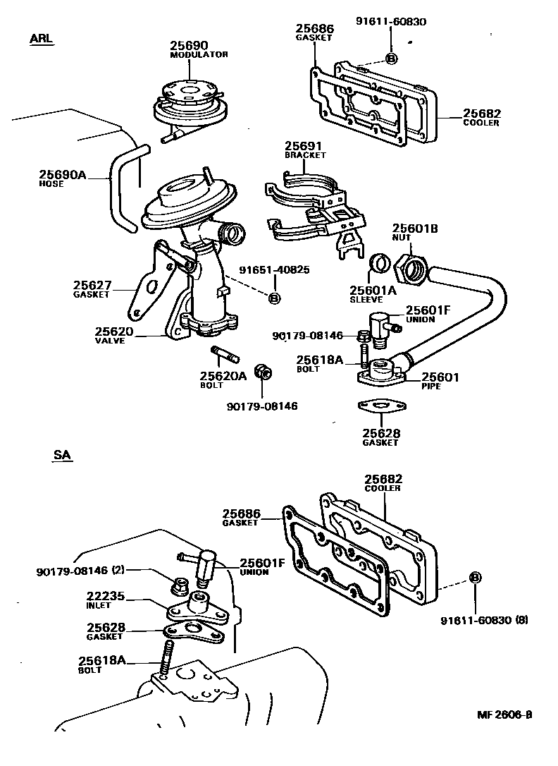 2501 — EXHAUST GAS RECIRCULATION SYSTEM