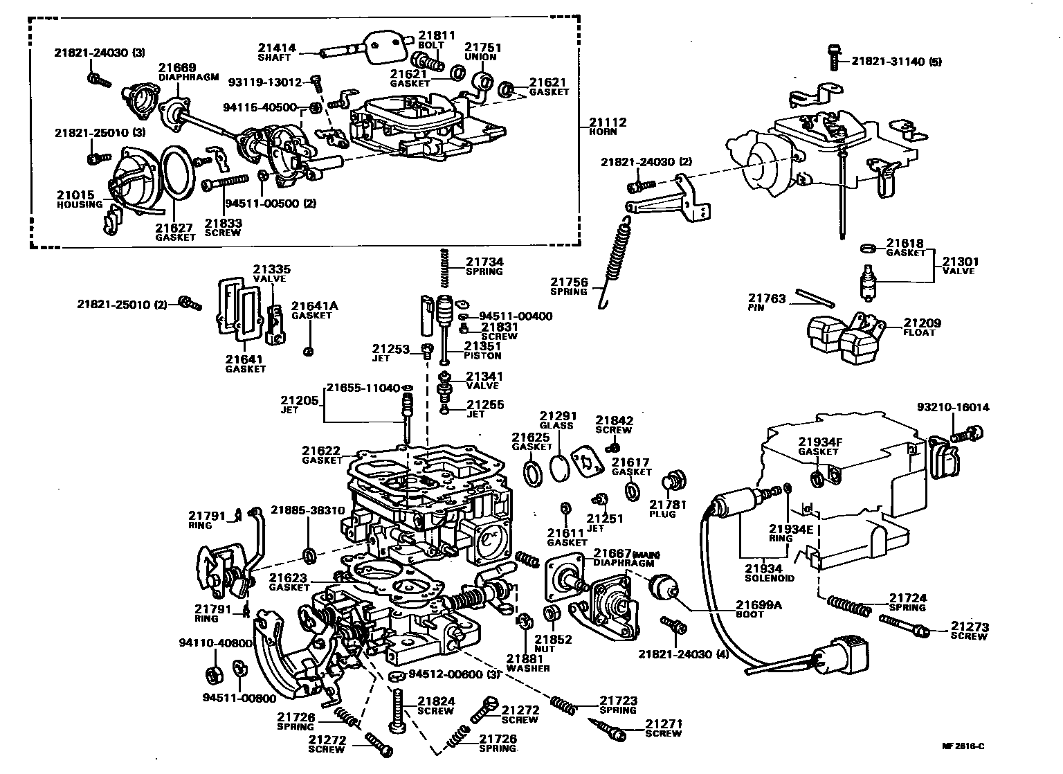 2103 — CARBURETOR