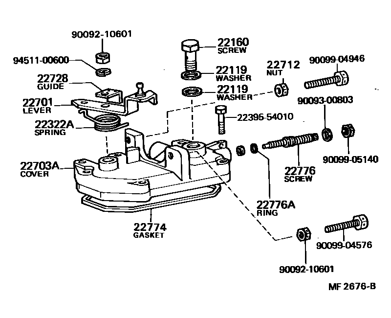 2203 — INJECTION PUMP BODY