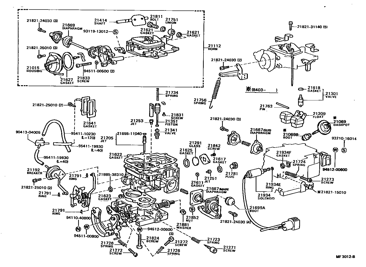 2103 — CARBURETOR