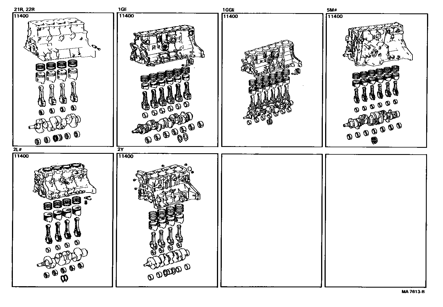1102 — SHORT BLOCK ASSEMBLY