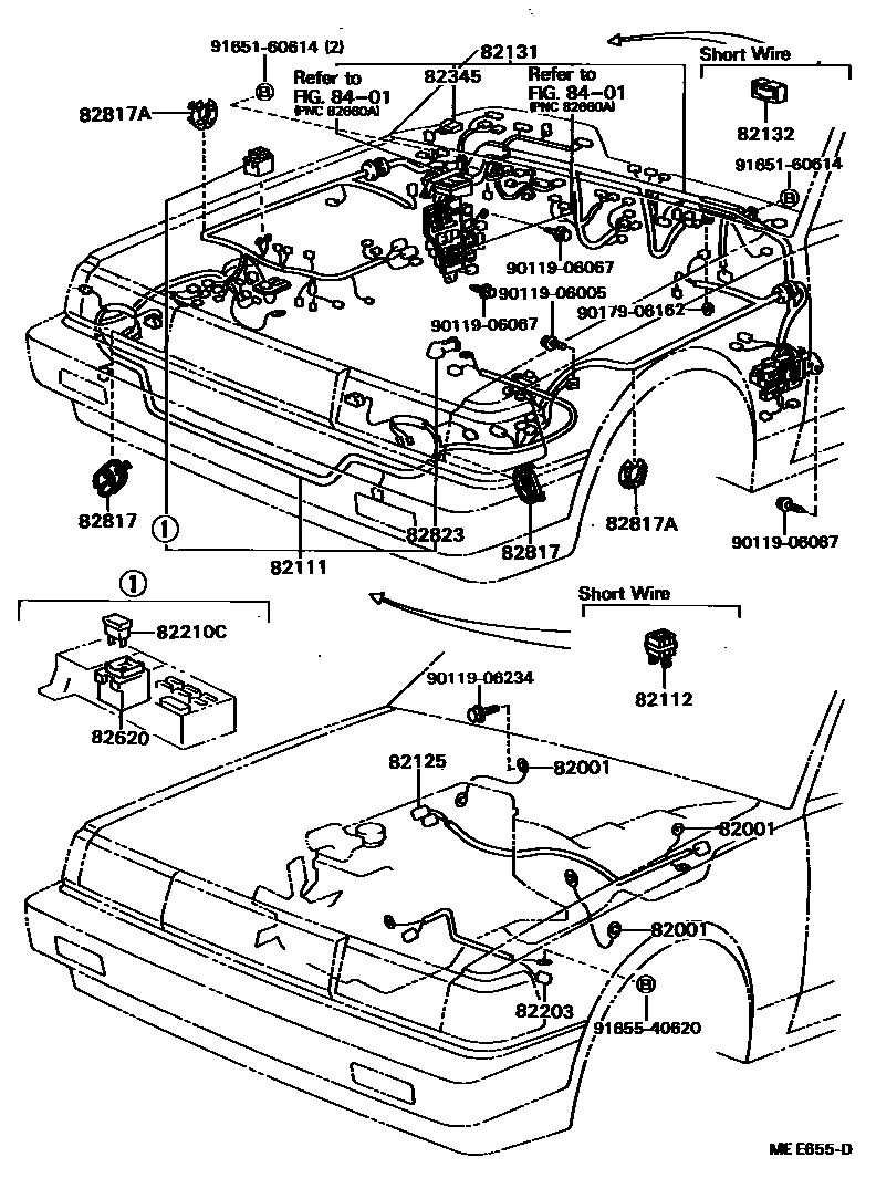 8202 — WIRING & CLAMP