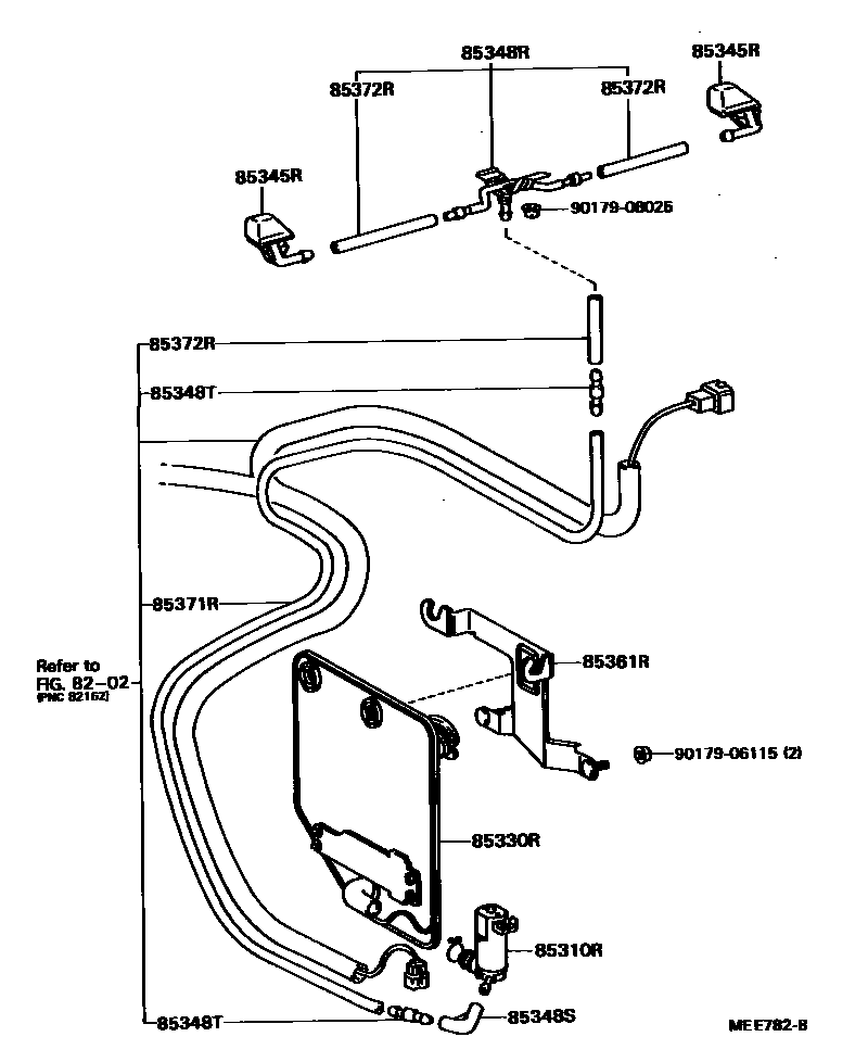 8504 — REAR WASHER