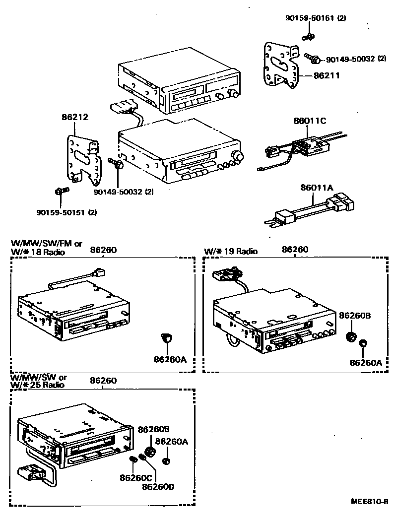 8601 — RADIO RECEIVER & AMPLIFIER & CONDENSER