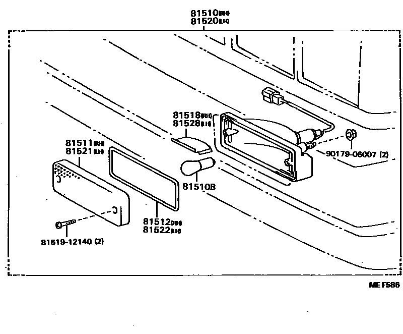 8103 — FRONT TURN SIGNAL LAMP
