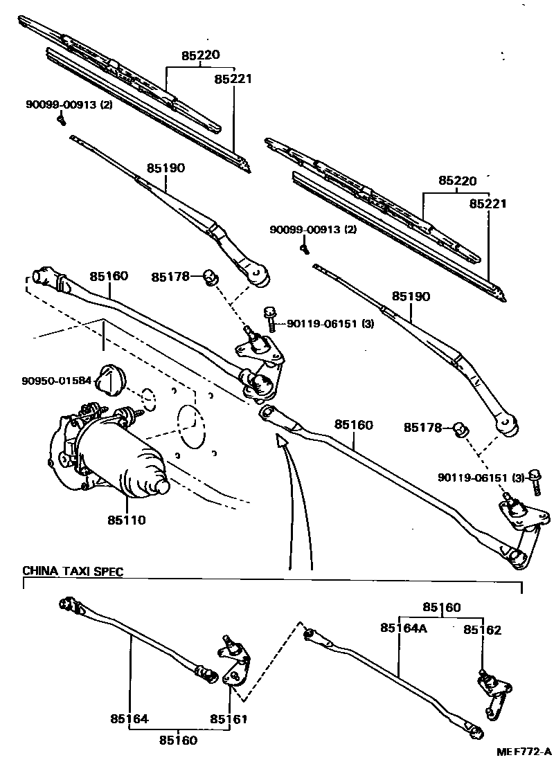 8501 — WINDSHIELD WIPER