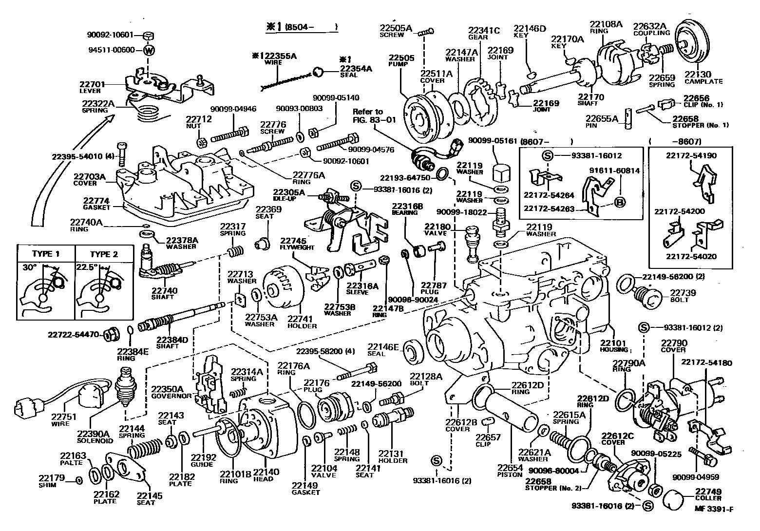 2203 — INJECTION PUMP BODY