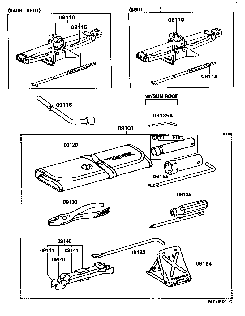 0901 — STANDARD TOOL